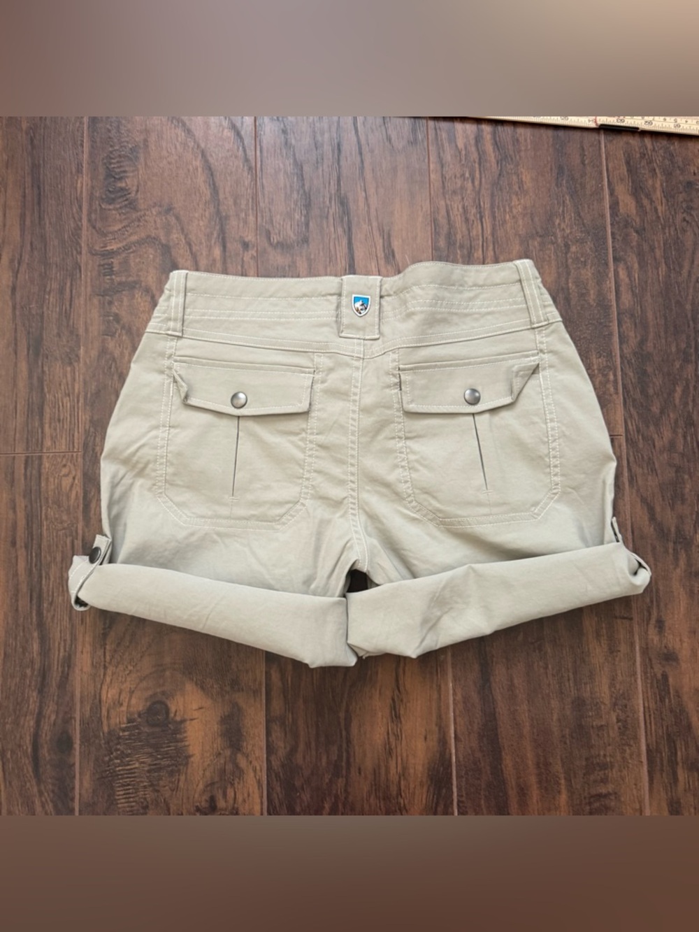 KUHL Size 2 Tan Kliffside Air Rollup Shorts - Picture 3 of 10